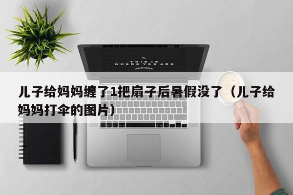 儿子给妈妈缠了1把扇子后暑假没了(儿子给妈妈打伞的图片)