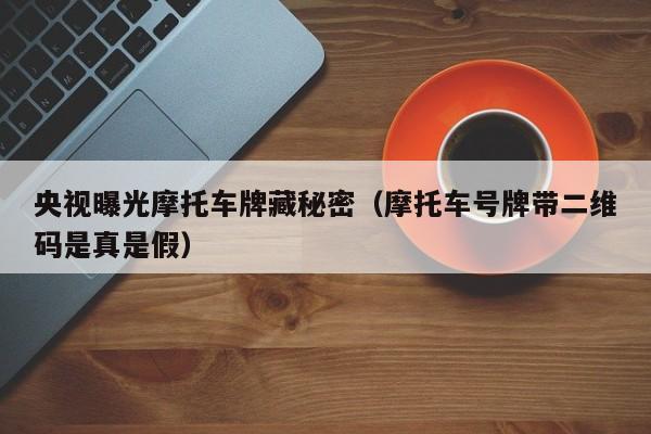 央视曝光摩托车牌藏秘密(摩托车号牌带二维码是真是假)
