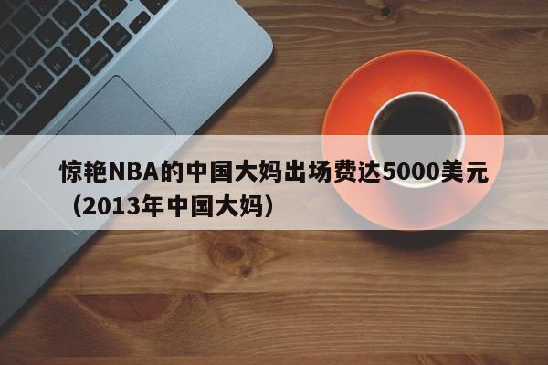 惊艳NBA的中国大妈出场费达5000美元(2013年中国大妈)