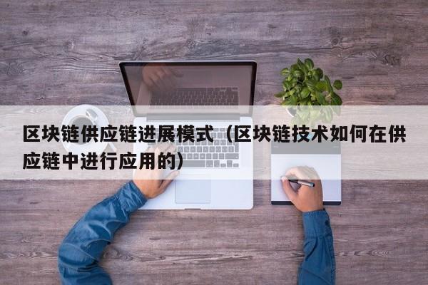 区块链供应链进展模式(区块链技术如何在供应链中进行应用的)