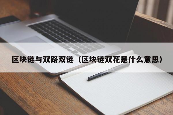 区块链与双路双链(区块链双花是什么意思)